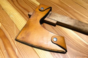 ハンドメイドオリジナル斧純革ケース